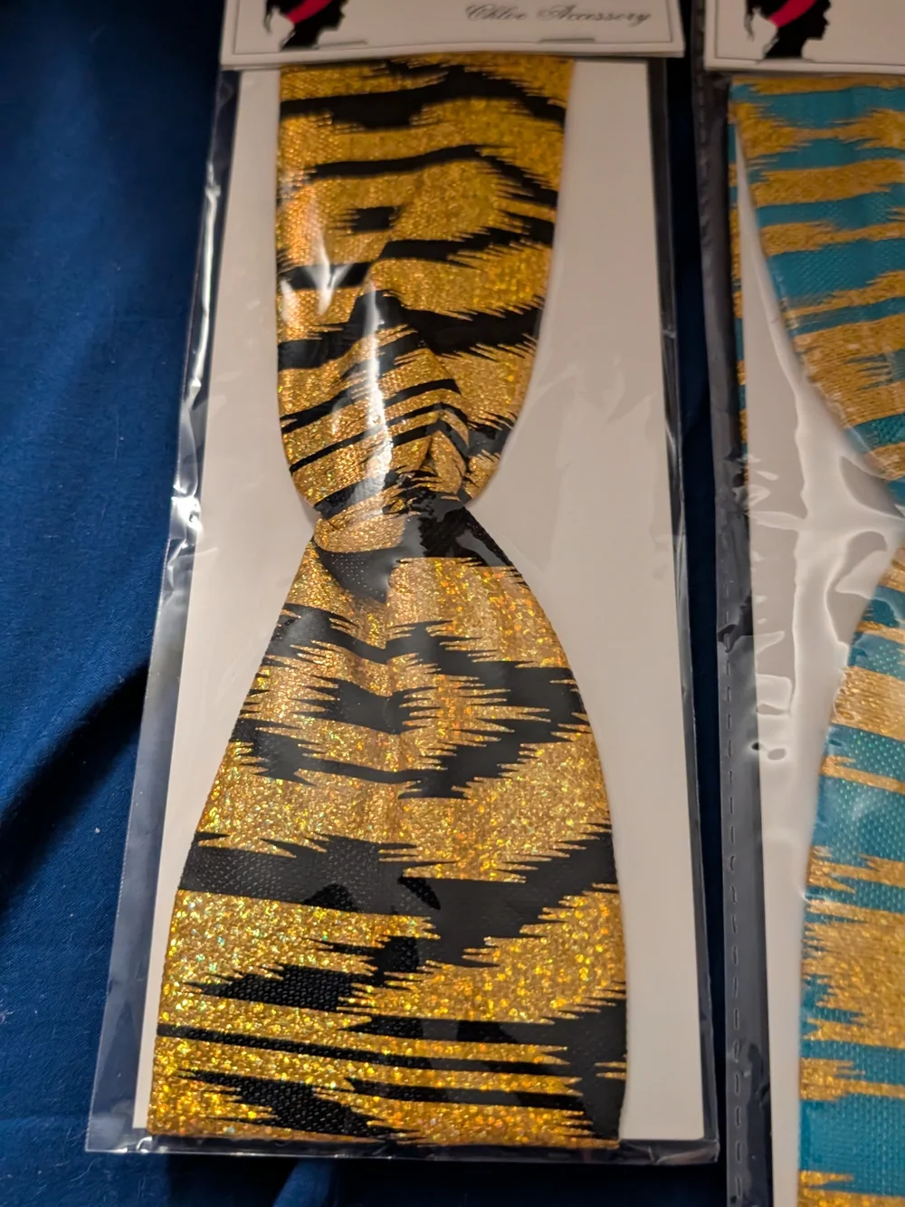N/A turquoise headwrap